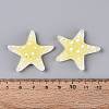 Transpant Resin & Paillette Decoden Cabochons CRES-Q222-01D-4