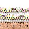 Electroplated Synthetic Non-magnetic Hematite Beads Strands G-T139-65H-4