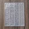 Rectangle DIY Bookmark Silicone Molds X1-DIY-G113-01B-3