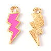 Alloy Enamel Pendants ENAM-N054-025H-2