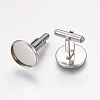 Tarnish Resistant 304 Stainless Steel Cuffinks STAS-G187-23P-16mm-2