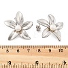 304 Stainless Steel Stud Earrings EJEW-S246-05P-4
