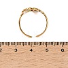 304 Stainless Steel Cuff Open Rings SA-CBAD22F-01G-E-2