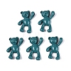 Spray Painted Alloy Pendants PALLOY-Q466-02C-1