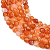 Natural Flower Agate Beads Strands G-B175-D23-4mm-4