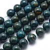 Dyed Natural Gemstone Beads Strands G-F556-6mm-1