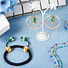  12 Strands 6 Colors Electroplate Glass Beads Strands EGLA-TA0001-31-6