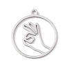 304 Stainless Steel Pendants STAS-Z131-01D-P-1