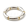 Chunky Curved Tube Beads Stretch Bracelets Set for Girl Women BJEW-JB06949-2