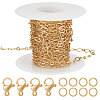 DIY Chain Bracelet Necklace Making Kit DIY-BBC0001-24-1