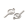 Non-Tarnish 316L Surgical Stainless Steel Pendants STAS-F302-09P-01-2