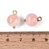Alloy Glass Pendants GLAA-P080-04G-11-3