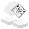 Square Paper Blank Greeting Cards DIY-NB0015-57B-1