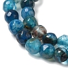 Natural Agate Beads Strands X-G-H302-A01-02-4