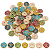 70Pcs 7 Colors Alloy Enamel Beads ENAM-PH0002-89-1
