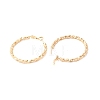 Brass Hoop Earrings KK-O144-23G-2