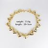 Plastic & Resin Heart Beaded Necklaces for Women FS-WG3668E-01-2
