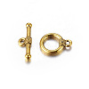 Tibetan Style Alloy Toggle Clasps X-GLF0034Y-NF-1