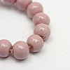 Painted Glass Beads Strands X-DGLA-S071-6mm-B24-4