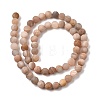 Natural Sunstone Beads Strands G-J372-05-4mm-A-3