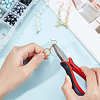1Pc Carbon Steel Jewelry Pliers for Jewelry Making Supplies AJEW-SC0001-42-6
