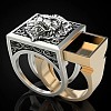 Alloy Finger Rings for Men FS-WG563D5-05-2