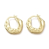 Brass Hoop Earrings X-EJEW-H104-17G-1