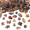 125G Gradient Color Transparent Glass Beads GLAA-TA0003-58C-3