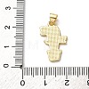 Brass Enamel Pendants FIND-I054-01D-G-3