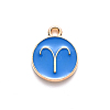 Alloy Enamel Pendants ENAM-S124-01A-02A-2