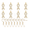 DIY Awareness Ribbon Earring Making Kits SENE-NB0015-63-1