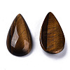 Natural Tiger Eye Cabochons G-N326-72D-2