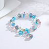 1 Starnd Handmade Gold Sand Lampwork Beads Strands LAMP-PA0001-76A-4
