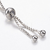 Adjustable Brass Bolo Bracelets BJEW-P200-11P-4