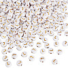 500Pcs Plating Acrylic Beads PACR-TADJ0001-01L-1