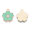 Alloy Enamel Pendants LS-ENAM-S121-115F-2