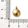 304 Stainless Steel Black Enamel Charms STAS-R009-01G-S-3