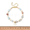 Alloy Enamel Charm Bracelets BJEW-JB13952-4