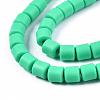 Polymer Clay Bead Strands CLAY-T001-C52-4