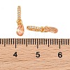 SHEGRACE Brass Micro Pave Cubic Zirconia Charms XGRQ5K250-824G-C-3