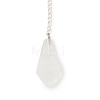 Natural Quartz Crystal Cone Pointed Dowsing Pendulums G-A249-02S-10-2