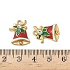 304 Stainless Steel Enamel Pendants STAS-L300-012G-07-3