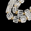 Natural Quartz Crystal Beads Strands G-G053-B15-01A-4