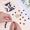 1 Strand Dyed Grade A Natural Lapis Lazuli Beads Strands G-PA0002-65B-3