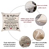 Burlap Customization Pillow Covers Set AJEW-WH0124-009-3