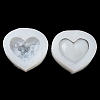 Heart with Rose DIY Storage Box Silicone Molds DIY-G099-01A-4