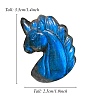 Natural Labradorite Carved Healing Unicorn Figurines PW-WG81184-01-3