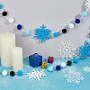 Non-woven Fabric with Felt Pompom Ball Hanging Streamer DIY-PH0036-21-4