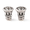 Tibetan Style Alloy Bead Cone X-FIND-C060-031C-AS-1