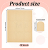 20Sheets Paper Label Stickers AJEW-PH0010-20B-02-2